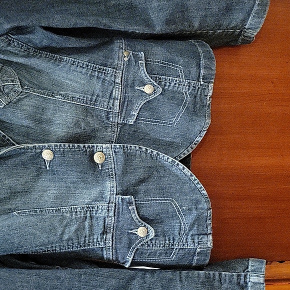 ESPRIT | Women's Y2K Denim Jean Blazer Jacket in US size 14 - Picture 3 of 10